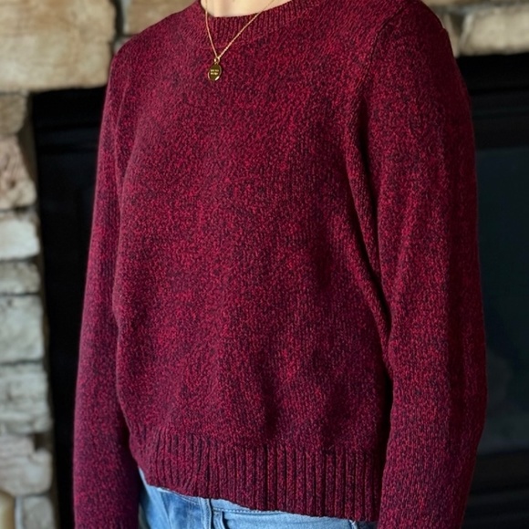 Lightweight H&M DIVIDED Sweater - Red and Navy or Berry - Picture 9 of 9